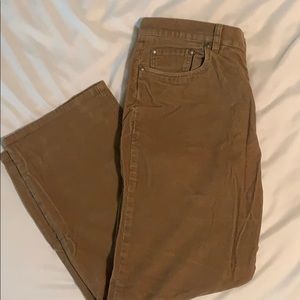 Brooks Brothers skinny corduroy pants, like new.